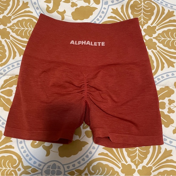 Alphalete Amplify Short in Fireside (XXS) - Picture 1 of 3